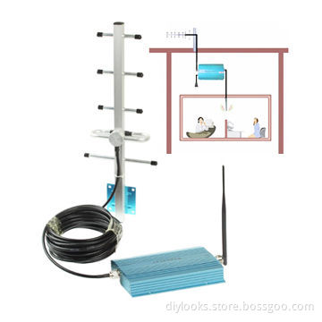 GSM 900 Cellular Phone Signal Repeater Booster + Antenna with 100m² Coverage